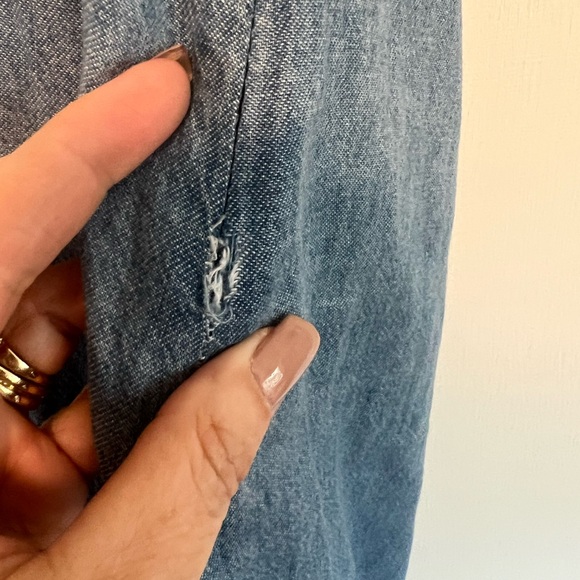 COPY - Rag & Bone Blue Halter Sheath Midi Dress (see callouts) - Picture 5 of 7